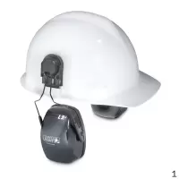 霍尼韦尔 Honeywell 1011992 Leightning(L2H)金属环耐用头箍舒适型 安全帽式耳罩 NRR