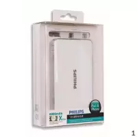 飞利浦 PHILIPS DLP6000(白) 飞利浦 (PHILIPS) 移动电源 6000mAh ,1只