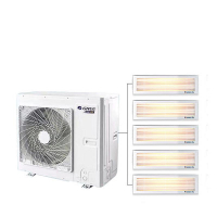 格力(GREE)雅居系列 GMV-H140WL/F 中央空调 6匹 一拖五 直流变频 一级能效 冷暖电辅 家用嵌入式空调