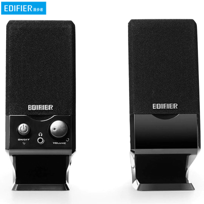 漫步者(Edifier) R10U 2.0声道 多媒体音箱 音响 电脑音箱 黑色