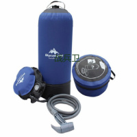 战兵卫户外淋浴袋野营折叠压力淋浴沐浴袋洗澡沐浴器非太阳能晒水热水袋