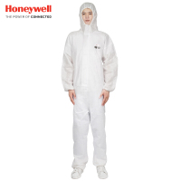 霍尼韦尔(Honeywell)4500101 防化服 标准连体 防粉尘 防液体喷溅 M\XL(一套装)
