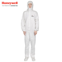 霍尼韦尔(Honeywell)4500501 防化服 标准连体 防粉尘防液体喷溅 M\L(一套装)