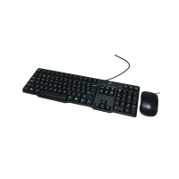 罗技(Logitech) MK100 2代经典鼠标键盘套装(BY)(计价单位:套)