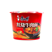 康师傅经典红烧牛肉桶面