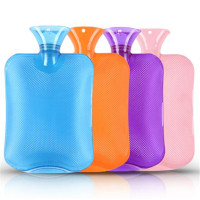 [砳石]PVC热水袋 注水冲水暖水袋 塑料橡胶热水袋 1000ml