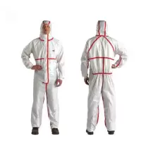 3M 4565 白色带帽防护连体服 20个/箱(一套装)