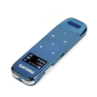 飞利浦(philips)(BY) VTR-6600 8GB 可触摸数码 录音笔 (计价单位:台) 蓝色