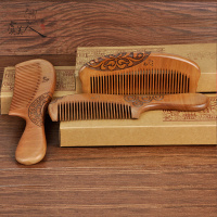 桃木梳子头梳无静电家用