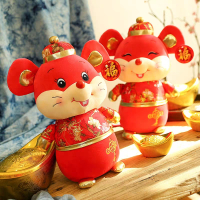 S 吉祥物公鼠仔 25cm 企业定制款