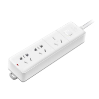 公牛 接线板排插板插座GN-406D大功率16A 3位X13孔 带线 3米 空调热水器