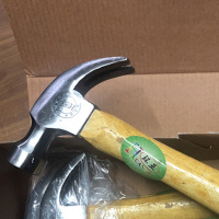 企购优品木柄羊角锤/家用普通羊角锤/小榔头/起钉锤锤子 圆头锤常规