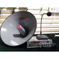 村村响功放扩音机+高音喇叭+会议话筒（含10米高音喇叭专用线）