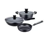 浮士德珍珠家族三件套锅,32cm炒锅 24cm汤锅 24cm煎锅