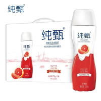 蒙牛 纯甄轻酪乳红西柚味PET 230g*10盒 小蛮腰轻酪乳风味酸奶