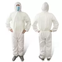 薪薪 连体带帽子防静电防护工作服无尘服 白色 10套起订 单套价格