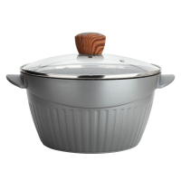 美厨 MCT546 不粘汤锅麦饭石色 28cm