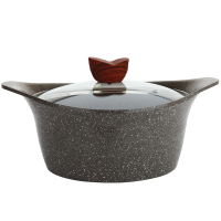 美厨 MCT553 不粘汤锅麦饭石色 24cm