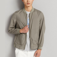 鄂尔多斯ERDOS 春季棒球领简约百搭男士外套夹克男