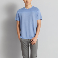 鄂尔多斯ERDOS 春夏纯棉舒适透气圆领短袖男士T恤