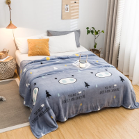 木辛梓法莱绒毛毯