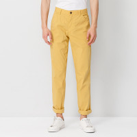 鄂尔多斯ERDOS 春夏棉质简约商务男式休闲裤