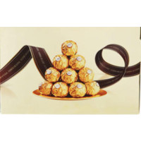 中粮 巧克力榛果威化48粒巧克力盒装