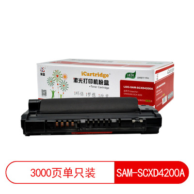 莱盛LSIC-SAM-SCXD4200A黑色硒鼓 适用于SAMSUNG SCX4200