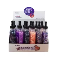 晨光(M&G) AWG97076 史莱姆闪片液体胶177ml (12支/盒)-(盒)学习办公通用胶水颜色随机