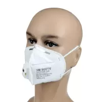 3M口罩9001V带阀口罩防PM2.5 防雾霾男女口罩