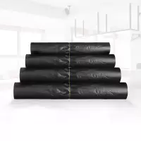 黑色塑料袋批打包手提式袋子商用大号加厚一次性方便袋 65cm