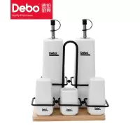 德铂(Debo) 调味瓶 DEP-717 爱丝特(调味瓶)酱醋瓶6件套 12套/箱(单位:套)