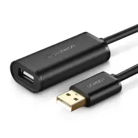 埃普 公对母信号放大延长线 USB数据连接线 LL1031 5米装