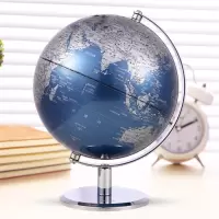得力(deli) 2161/20cm金属底座世界地球仪