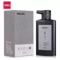 得力(deli)250ml特质浓墨 文房四宝 74292