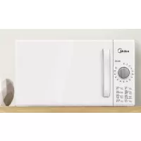 美的(Midea)微波炉家用 转盘式快捷加热 M1-201A白色 DIY（M100）M100