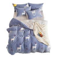 金丝莉 (kintheri) 法莱绒套件 林深遇鹿