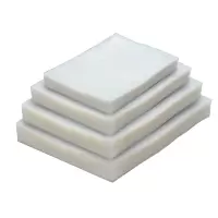 企购优品真空食品袋PE 抽气真空袋 熟食保鲜袋 透明袋10*15cm 100只