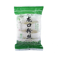 龙口粉丝绿豆粉丝火锅花甲麻辣烫烤细粉丝 500g