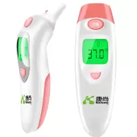 STK康尚红外电子体温计家用 婴儿测温计 非接触式红外体温计 1秒测温 额耳双用