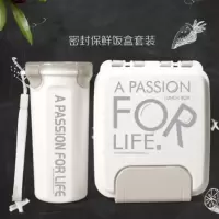 史努比(SNOOPY) CQG1165 密封保鲜饭盒套装 /单套装 米色