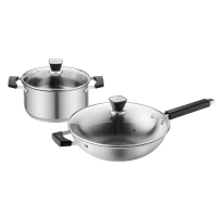 膳魔師(THERMOS) 锅具两件套WOG-GF03（单位：套）