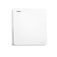 德力西 CD821系列 单开一开双控开关 时尚白纯平大板 (单位:个)
