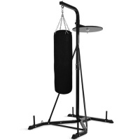 战兵卫拳击沙袋架子立式家用健身训练器材沙包散打吊式室内成人拳击支架