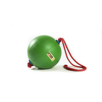 辉威 橡胶甩球可充气 运动健身 4kg绿色