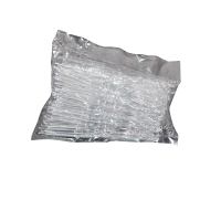 [黄色长柄品尝勺 400支]一次性水果叉子 创意家用塑料果签蛋糕甜点品冰激凌慕斯勺