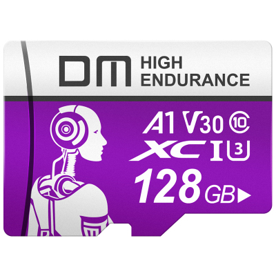 DM 128GB TF(MicroSD)存储卡 C10 机械师系列监控卡 行车记录仪摄像头专用高速内存卡