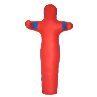 攀战 仿皮环保专业摔跤布人144*26cm/40kg 红色