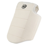 空手道护胸 舒适耐用拳击搏击护胸护具M码白色