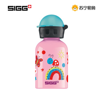 SIGG希格瑞士进口 儿童便携水杯防摔无异味运动冷水壶卡通300ml
